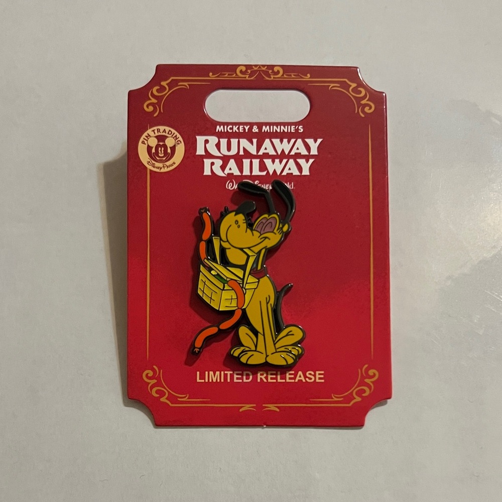 Mickey & Minnie's Runaway Railway Pluto Pin